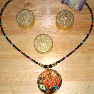 Om 🕉 emblem necklace